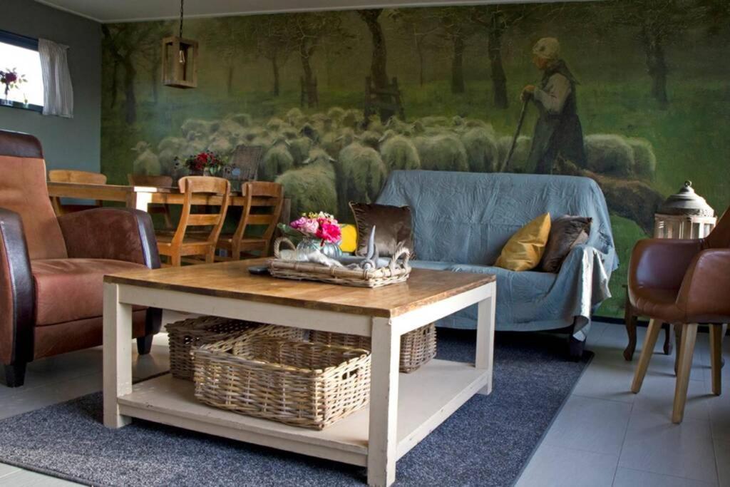 De Schaapskooi - Knus Veluws Vakantiehuisje エーデ エクステリア 写真